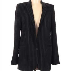 NWT Express Black Striped Blazer size small